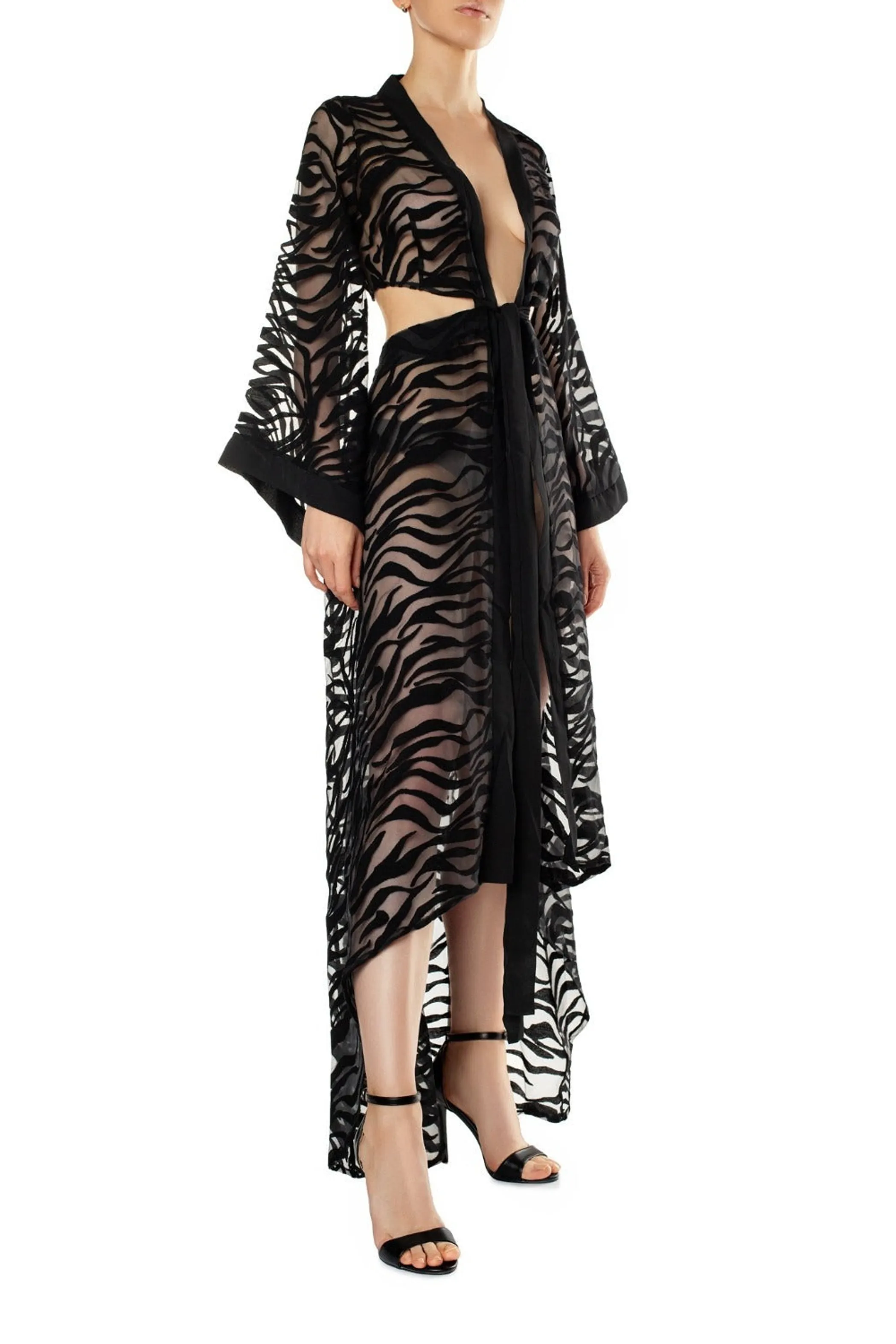 Sevilla Transparent Kimono Dress