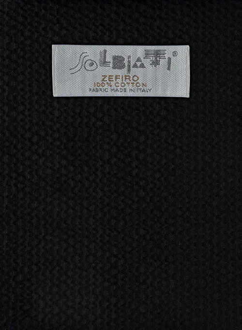 Solbiati Black Seersucker Jacket