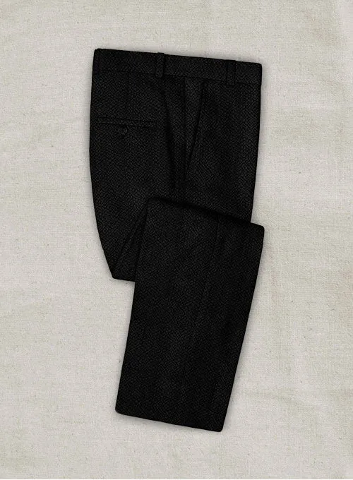 Solbiati Black Seersucker Suit