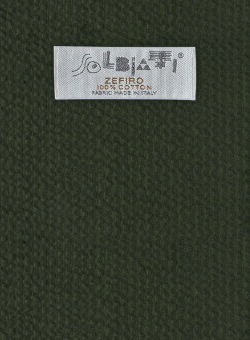 Solbiati Bottle Green Seersucker Jacket