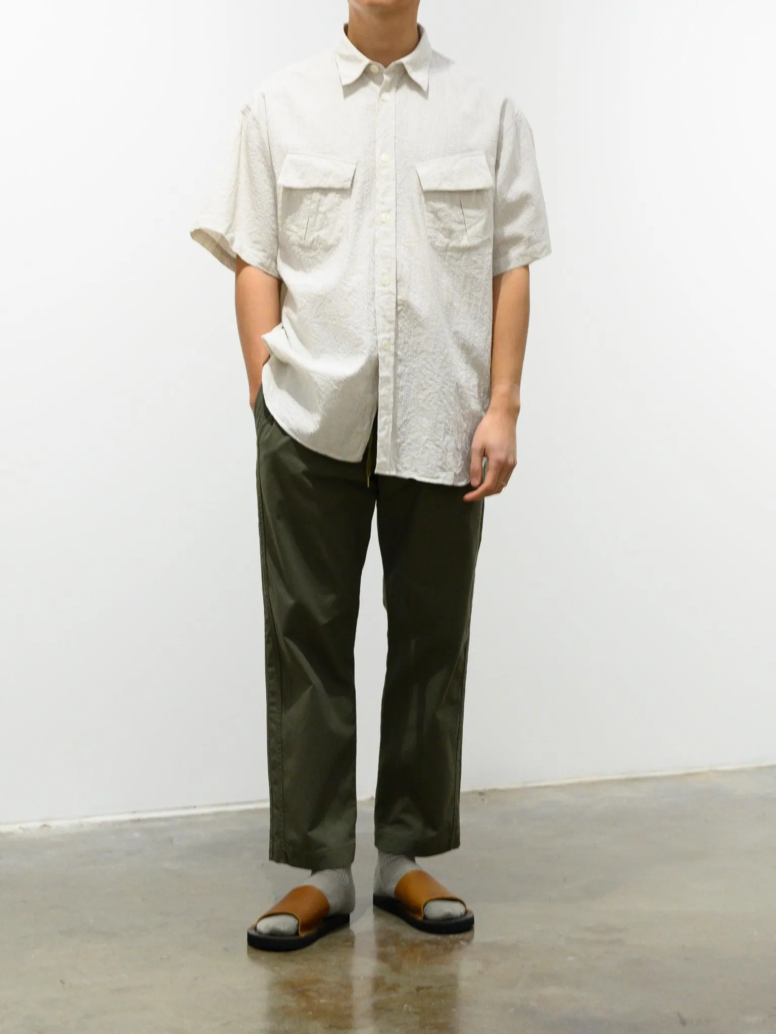 S/S Fatigue Shirt - Natural