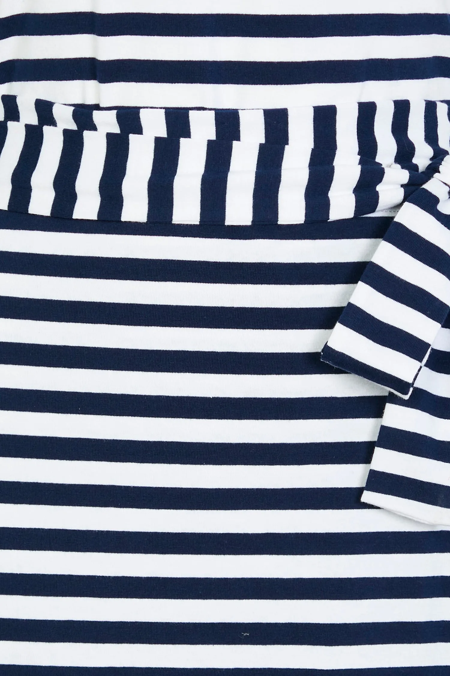 Stripe Jersey Wrap Dress