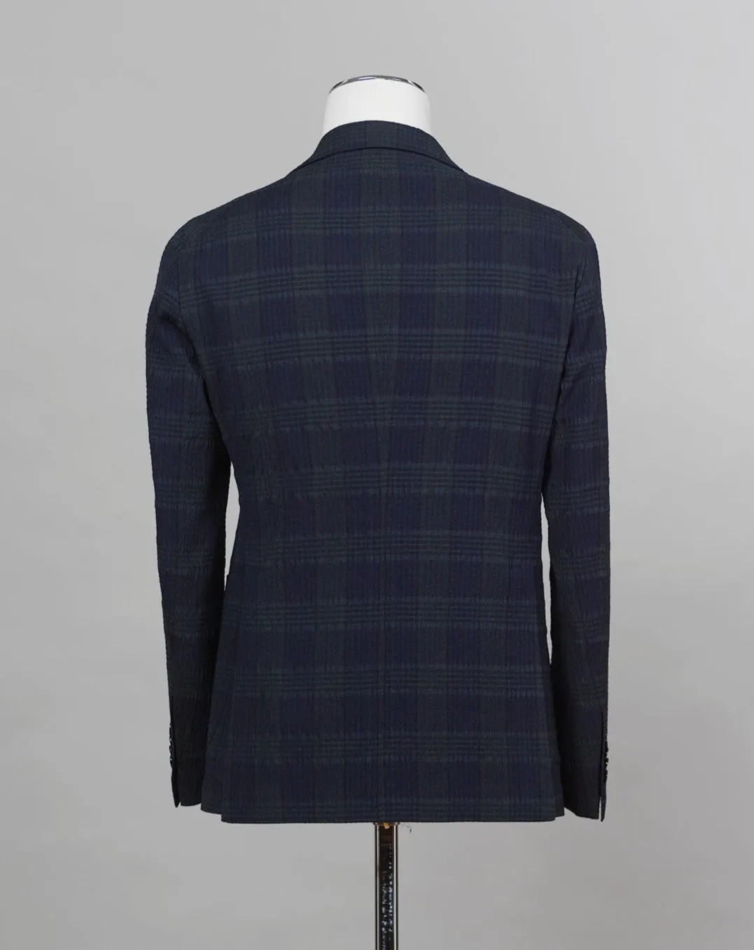 Tagliatore Black Watch Seersucker Jacket
