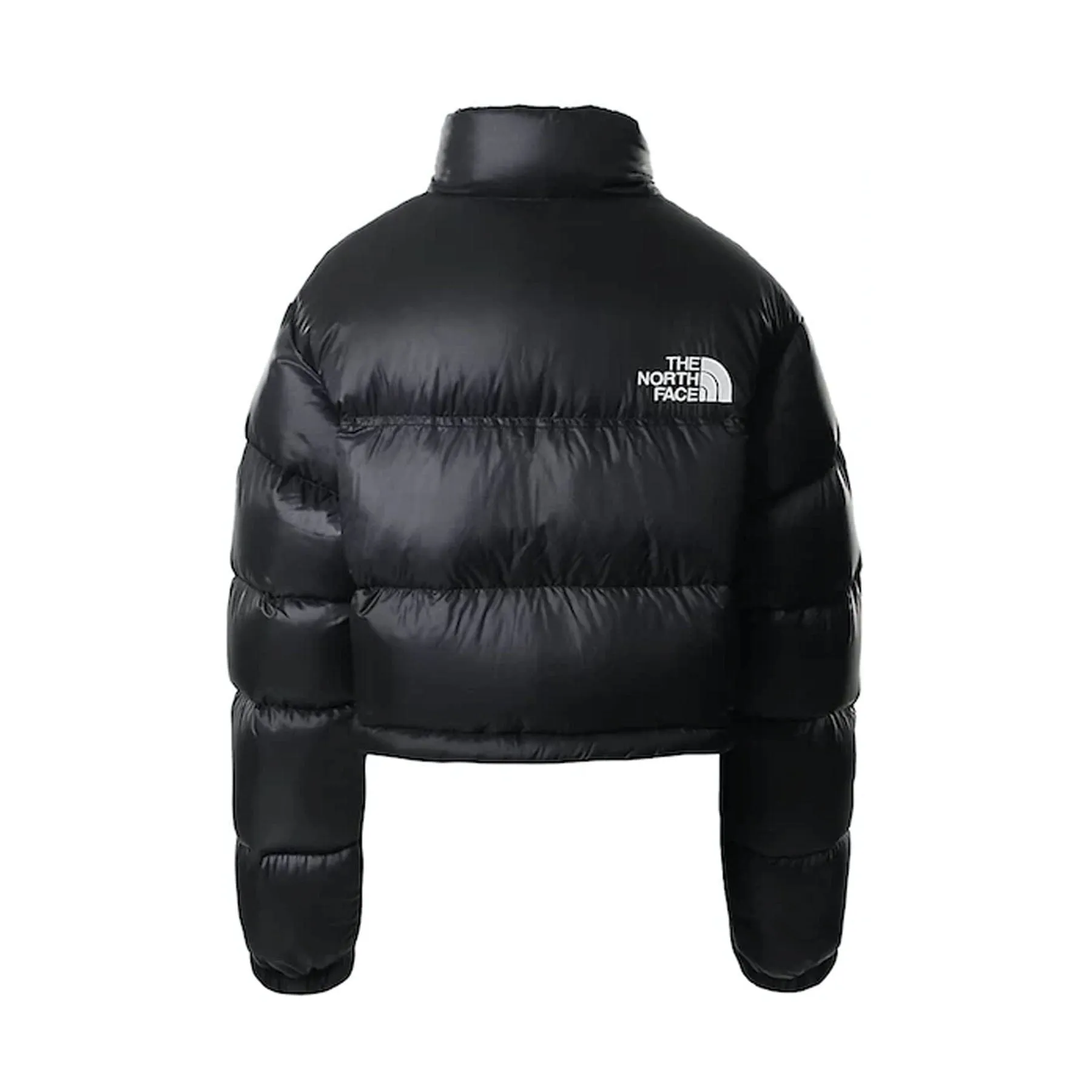 The North Face Womens Nuptse 700 Fill Short Jacket TNF 'Black'