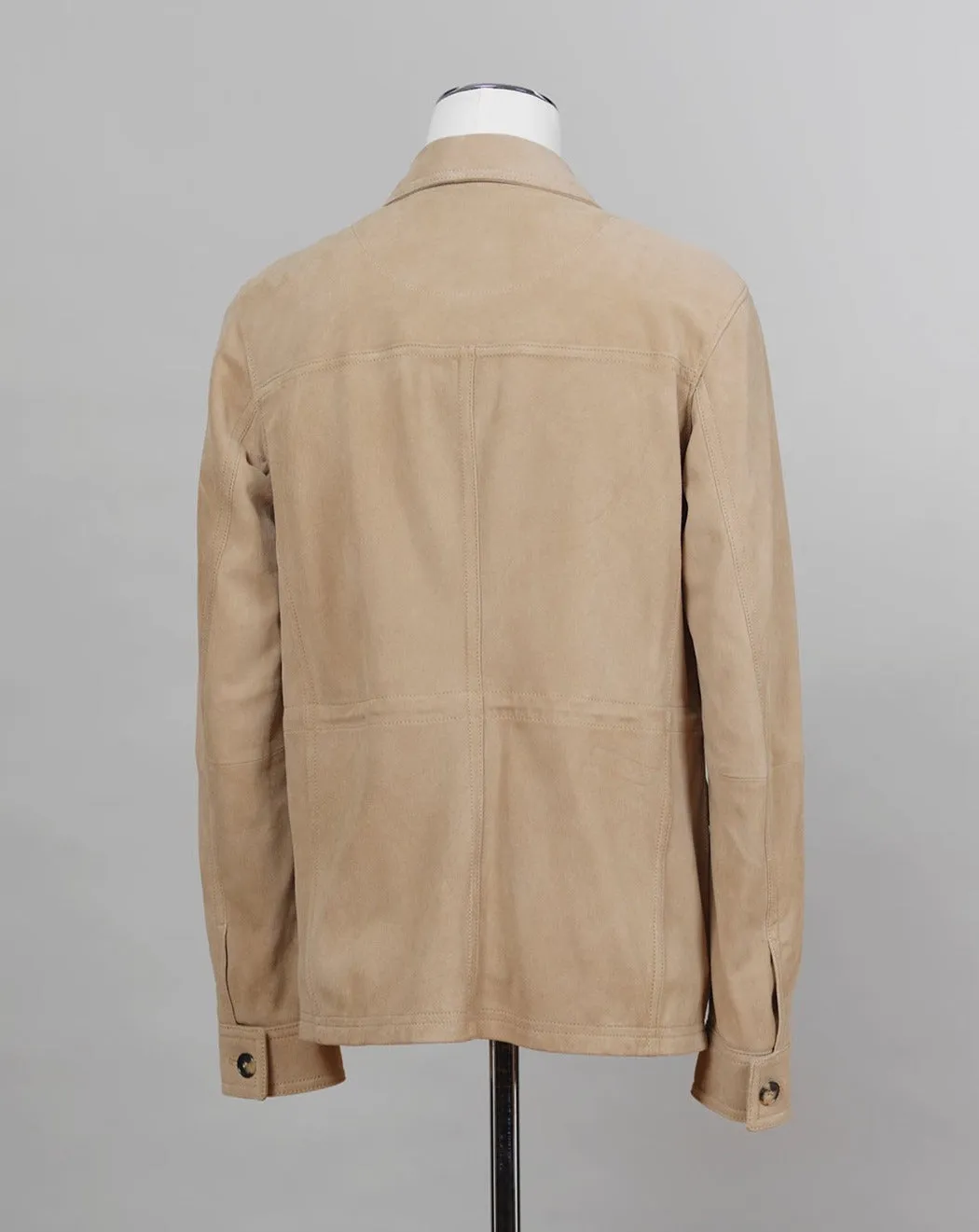 Werner Christ Suede Field Jacket - Beige