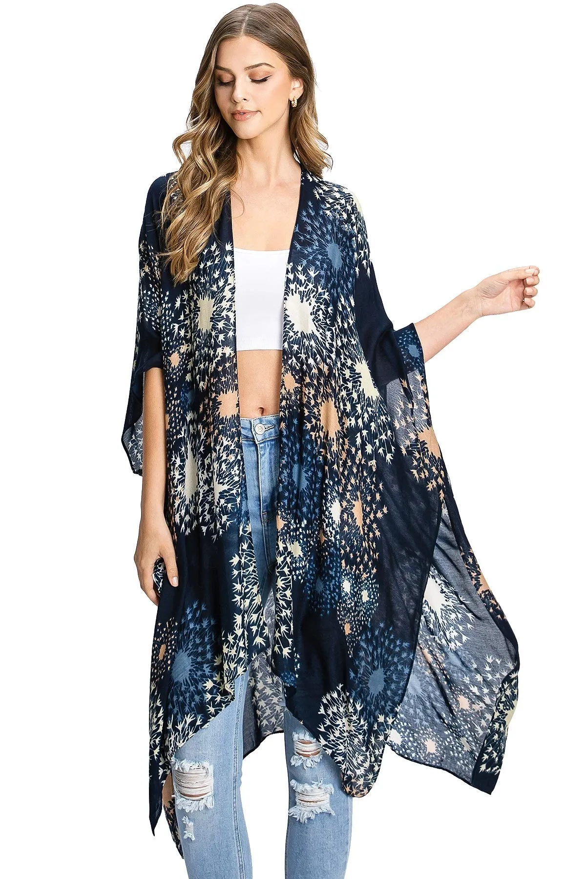 Wishful Dandelion Kimono