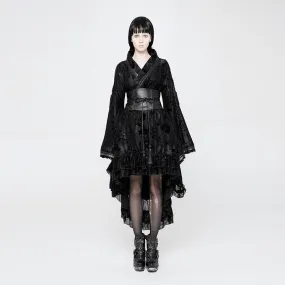 Women's Goth Kimono Dress